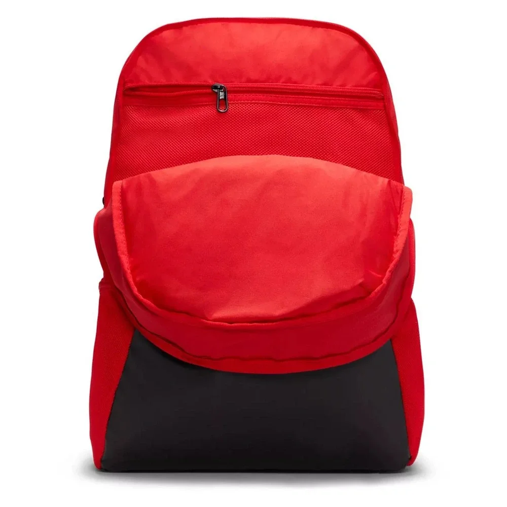 Nike Brasilia 9.5 Backpack University Red Black‎ Padded Straps Laptop Sleeve NEW